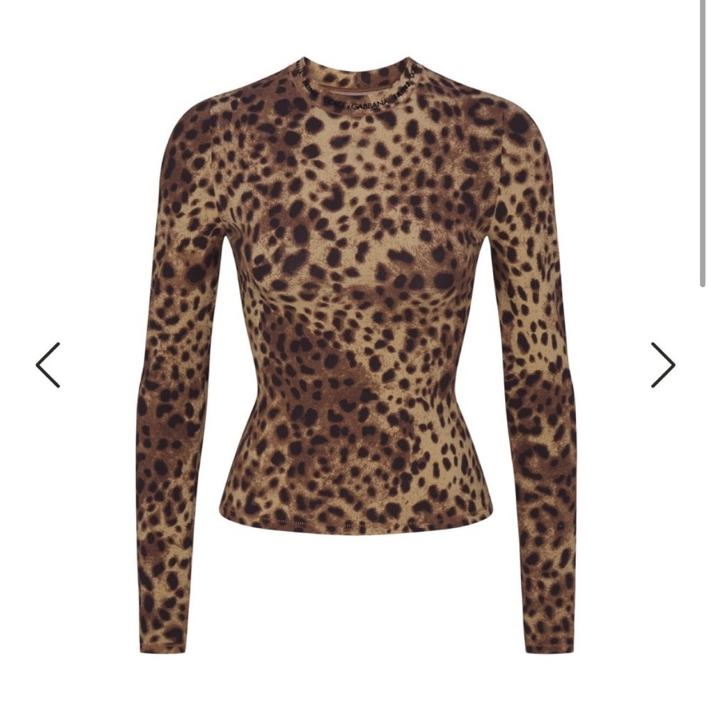 Dolce & Gabbana x Skims cotton jersey long sleeve t-shirt